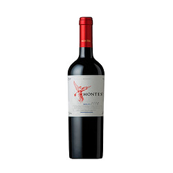 Montes 蒙特斯 montes智利进口蒙特斯天使珍藏梅洛干红葡萄酒750ml