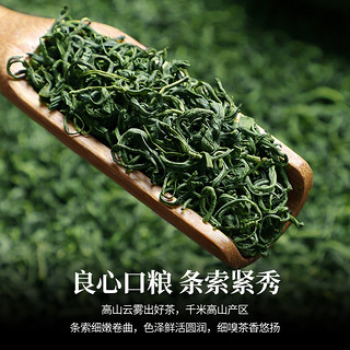 陈一凡 茶叶高山云雾绿茶 2023新茶雨前春茶茶叶散装250g