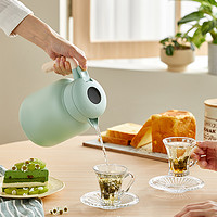 小熊家用保温热水壶不锈钢大容量暖水壶闷茶壶热水瓶开水瓶焖茶壶