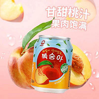 九日 plus会员：九日 韩国果汁饮料 随机口味238ml*12罐