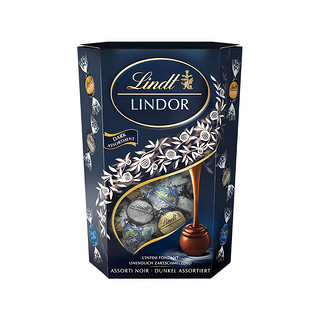 Lindt 瑞士莲 软心黑巧克力球 3种口味500g