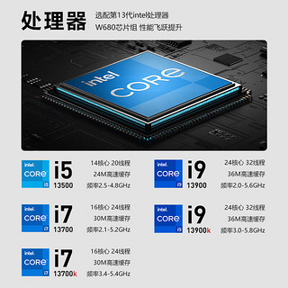 联想（ThinkStation）P3图形工作站高性能专业设计渲染建模主机 I7-13700 64G 512G+4T RTX4080 16G 