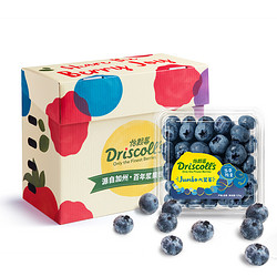 怡颗莓 1号0点：Driscoll’s  怡颗莓 云南蓝莓 jumbo超大果 原箱12盒礼盒装