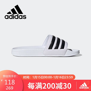 adidas 阿迪达斯 男鞋女鞋夏季休闲鞋防滑沙滩凉拖鞋GZ5921