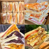 汤中图 三明治早餐速食面包鸡肉芝士肉松火腿速食晚自习充饥零食一整箱