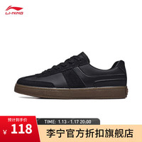 李宁(LI-NING)云川1.5|休闲鞋男女款20低帮德训鞋时尚撞色运动鞋网 黑色(344女款)-1 37