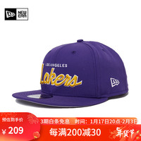 NEW ERA 纽亦华 棒球帽NBA刺绣平檐帽 60188127-洛杉矶湖人队 OSFM