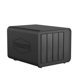 TERRAMASTER 铁威马 F4-424 四盘位 NAS存储（Intel Celeron N95、8GB）黑色