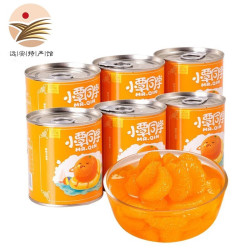 小覃同学 [远安馆]小覃同学橘子罐头精选鲜嫩蜜橘休闲食品糖水罐头312g