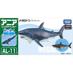 TAKARA TOMY 多美 TOMY多美卡安利亚仿真海洋动物模型男认知玩具巨齿鲨漂浮版168997
