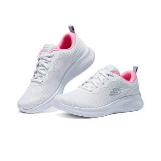 斯凯奇Skechers运动休闲鞋透气鞋150014 白色/多彩色/WMLT(女) 37