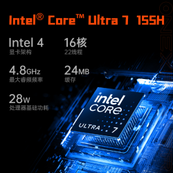 壹号本 游侠X1 2024酷睿Ultra 10.95英寸三合一掌机平板笔记本电脑便携轻薄出差办公商务学习触屏掌上电脑