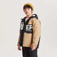 特步 XTEP儿童羽绒服男中大童加厚保暖户外运动外套