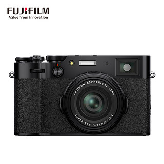 FUJIFILM 富士 X100V 3英寸数码相机 黑色（23mm、F2.0)