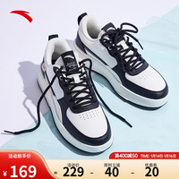 ANTA                                                                                安踏女鞋板鞋【奶盖鞋】熊猫冬季厚底增高运动鞋子 【奶盖】白/黑-5 35.5