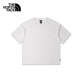 北面（The North Face）户外运动休闲纯棉T恤男舒适柔软百搭简约耐穿24春夏885R QLI/ XS/160