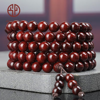 今夕 印度小叶紫檀手串108颗檀香紫檀木老料文玩念珠佛珠手链男款