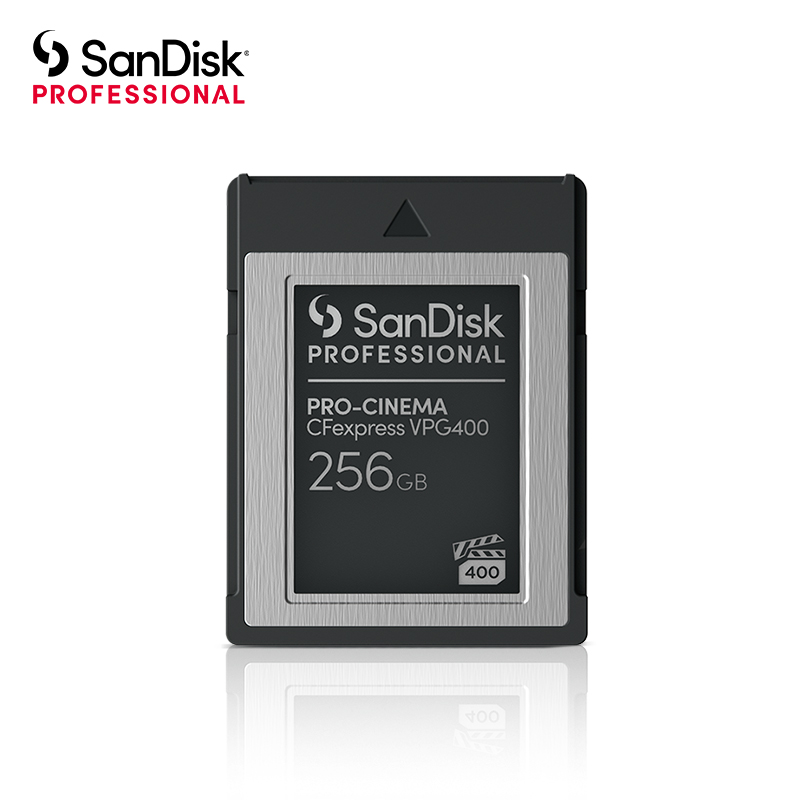 SanDisk professional闪迪大师高性能摄像机pro版内存存储卡256G相机高速传输cf储存卡