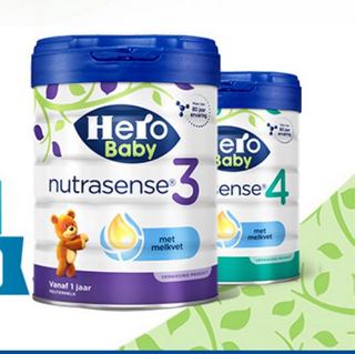 Hero Baby nutrasense系列 白金版幼儿奶粉 荷兰版 3段 700g