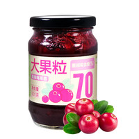 法麦趣(FIRMATCH)0添加70%大果肉蔓越莓果酱300g 冰激凌面包水果酱烘焙伴侣果泥酱