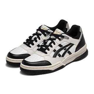 亚瑟士ASICS运动休闲鞋男鞋女鞋复古板鞋舒适篮球鞋 GEL-SPOTLYTE LOW 白色/黑色 39.5