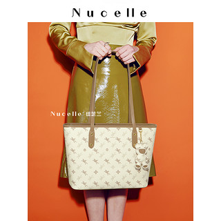 NUCELLE 纽芝兰 飞马托特包2023多隔层高级感原创单肩大容量上课通勤包