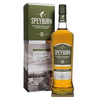 cdf会员购、爆卖年货：SPEYBURN 盛贝本 10年 单一麦芽 苏格兰威士忌 40%vol 1000ml