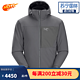 ARC'TERYX 始祖鸟 男士棉服Proton LT 冬季防寒轻量防风防水连帽户外保暖棉衣 M Microchip高级灰