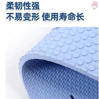 浴室卫生间防滑垫厕所门口脚垫儿童防摔洗澡垫子家用隔水镂空脚垫