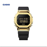 百亿补贴：CASIO 卡西欧 G-SHOCK  黄金时代 新黑金 男士石英小方表 GM-5600G-9PR