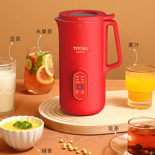 TOTIKI 拓几 豆浆机 中国红 350ml