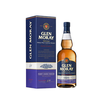 GLEN MORAY 格兰莫雷 经典 波特桶 斯佩塞 单一麦芽威士忌 40%vol 700ml