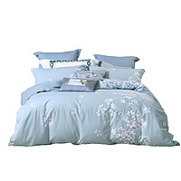 MERCURY 水星家纺 四件套全棉纯棉100%床上用品宿舍床单被套春夏床品套件
