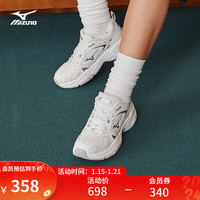 Mizuno 美津浓 男女运动鞋秋冬厚底时尚老爹鞋千禧经典复古休闲鞋 05/白/银灰 43