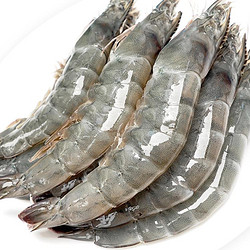 首鲜道 核酸已过白虾带冰2kg净重1.4kg70-90只海鲜水产大虾SXDBX虾