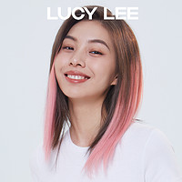 LUCY LEE 鸡尾酒染增发片假发片接增发蓬松垫发根彩色隐形头顶补发