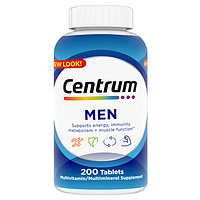 年货先到家：Centrum 善存 男士复合维生素 200粒