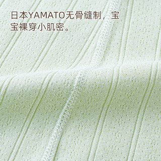优奇婴儿衣服纯棉连体衣春秋宝宝打底内搭冬季超萌新生儿衣服全棉睡衣 莫兰迪淡雅绿【A类，柔软舒适】 66cm