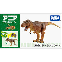 TAKARA TOMY 多美 TOMY多美卡安利亚仿真动物恐龙侏罗纪可动模型男孩玩具暴龙496267