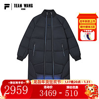 FILAFILAFUSION x TEAM WANG design斐乐潮牌款羽绒服冬 正黑色-BK 185/104A/XXL