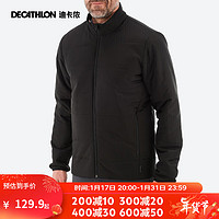 DECATHLON 迪卡侬 男士短款棉服 ODT3 黑色