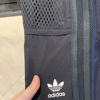 阿迪达斯 （adidas）三叶草运动裤男裤春季裤子透气休闲裤可收口直筒裤长裤 FM3692 L