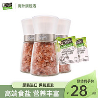 Mrs Rogers 喜马拉雅粉盐 家用炒菜岩盐不加碘食用盐 天然健康 3袋-粗盐200g