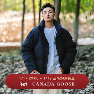 CANADA GOOSE Lawrence男士羽绒休闲夹克外套大鹅羽绒服 2802M 61 黑色 M