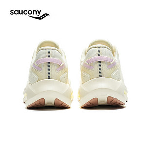 Saucony索康尼火鸟3男女跑鞋缓震支撑跑步鞋训练运动鞋米黄40