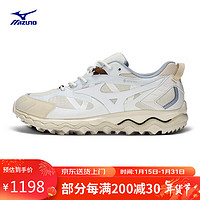 美津浓（MIZUNO）男女运动跑步鞋 越野休闲鞋【WAVE MUJIN TL GTX】 43码 04/沙色/白色/米色