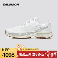 萨洛蒙（Salomon）男女款 户外运动舒适透气轻量潮流穿搭越野跑鞋 XT-WINGS 2 白色 417093 8.5 (42 2/3）