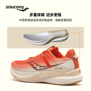 saucony 索康尼 坦途TEMPUS跑步鞋广州城市配色男子支撑运动鞋