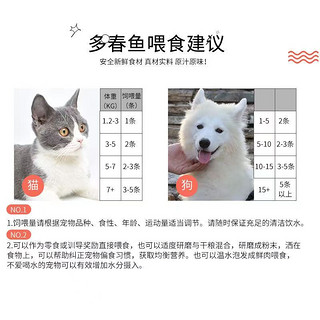 翡翠猫 宠物冻干多春鱼满籽低盐猫零食猫咪狗营养健康幼猫犬猫通用