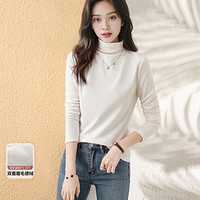 JEANSWEST 真维斯 女士半高领套头打底衫 JY-14-272553-009QA